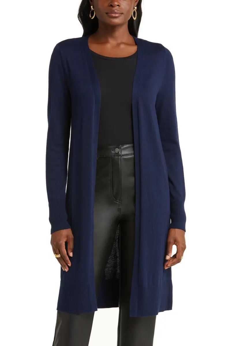 Open Front Longline Cardigan | Nordstrom