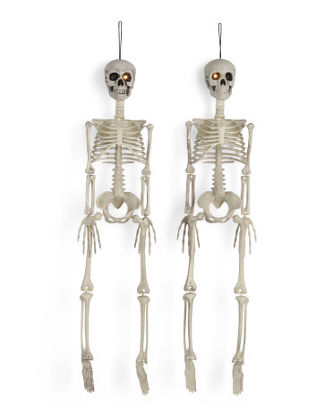 2pc 32in Led Hanging Skeletons | Marshalls