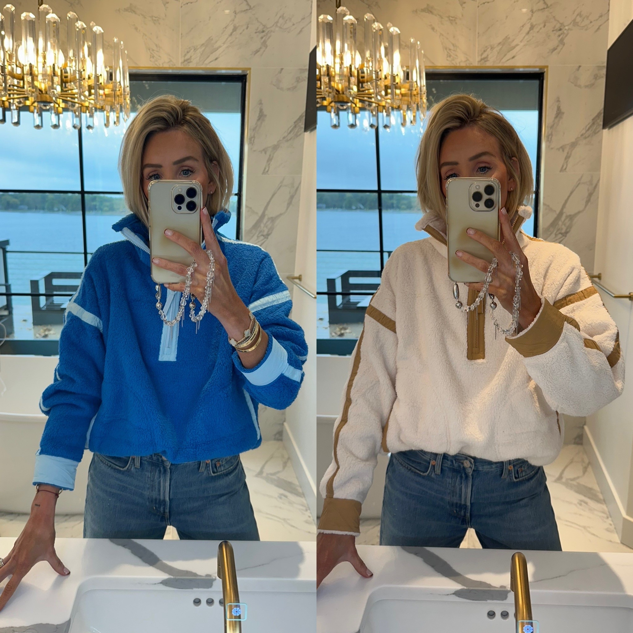 The @amazon fleece you will want to wear over & over again! BONUS: it’s part of the “Big Day Deals” happening now ❤️ #ad #foundationamazon 