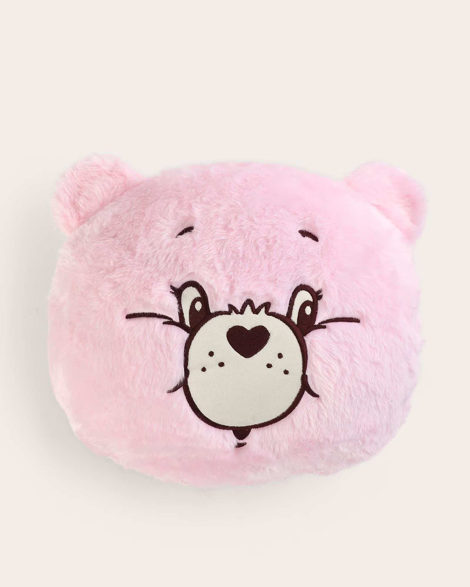Almofada peluciada Ursinhos Carinhosos 40x40cm rosa | Casa Riachuelo | Riachuelo (BR)