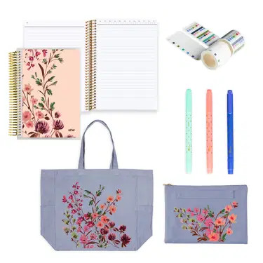 Botanical A5 Perpetual Lined Notebook Bundle | Erin Condren | Erin Condren