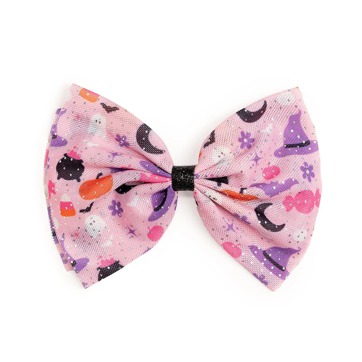 Halloween Fun Tulle Bow Clip | Sweet Wink