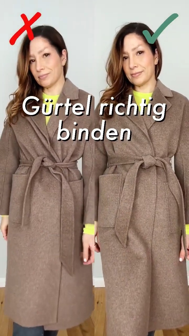 Gürtel richtig binden #fashionhacks #shorts

#LTKstyletip #LTKeurope