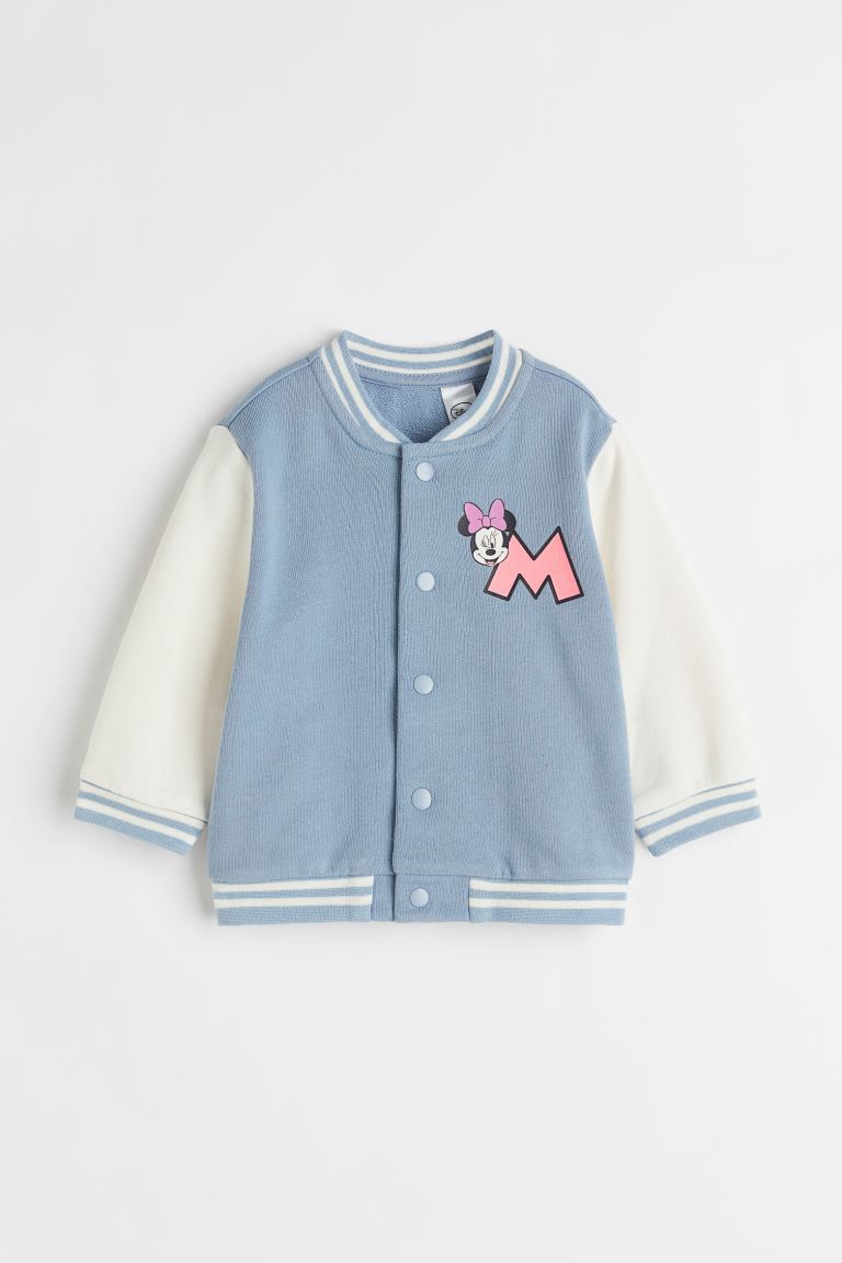 Printed Baseball Jacket | H&M (US + CA)