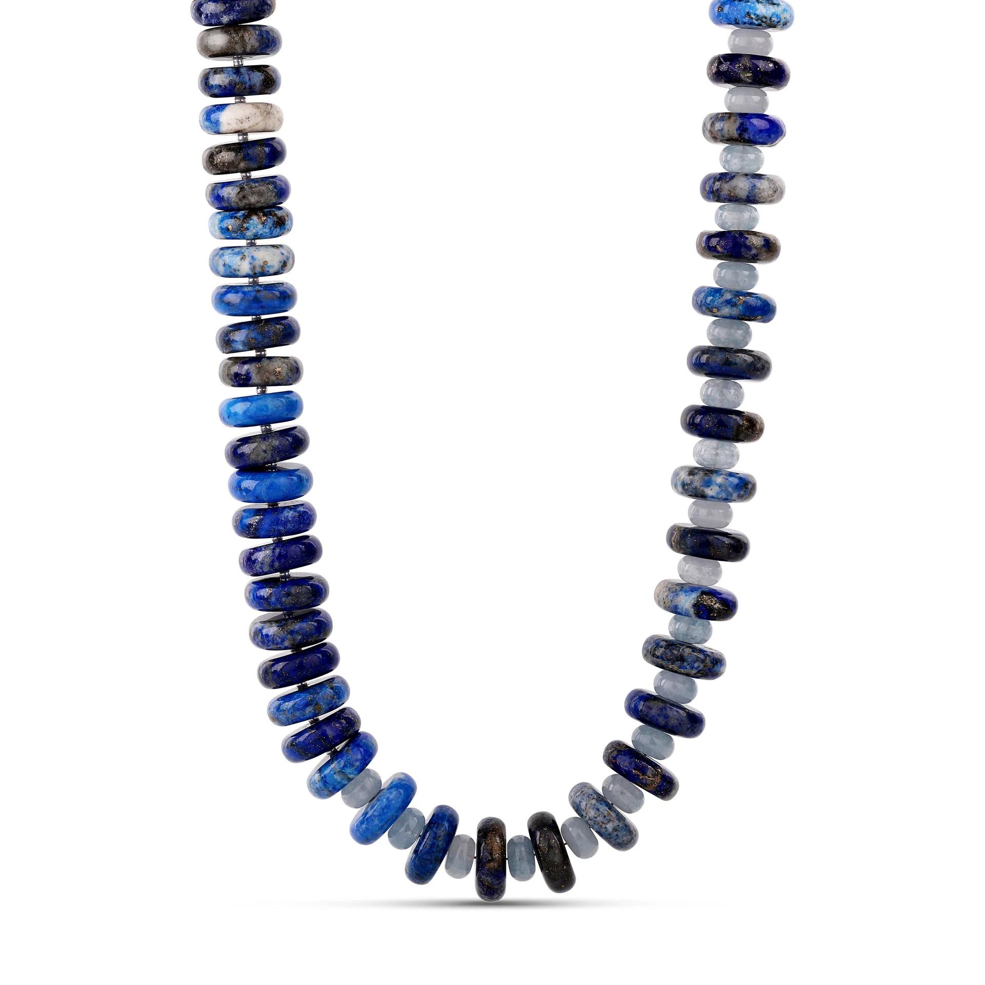 Navy Gemstone Choker | Hannah B. Jewelry