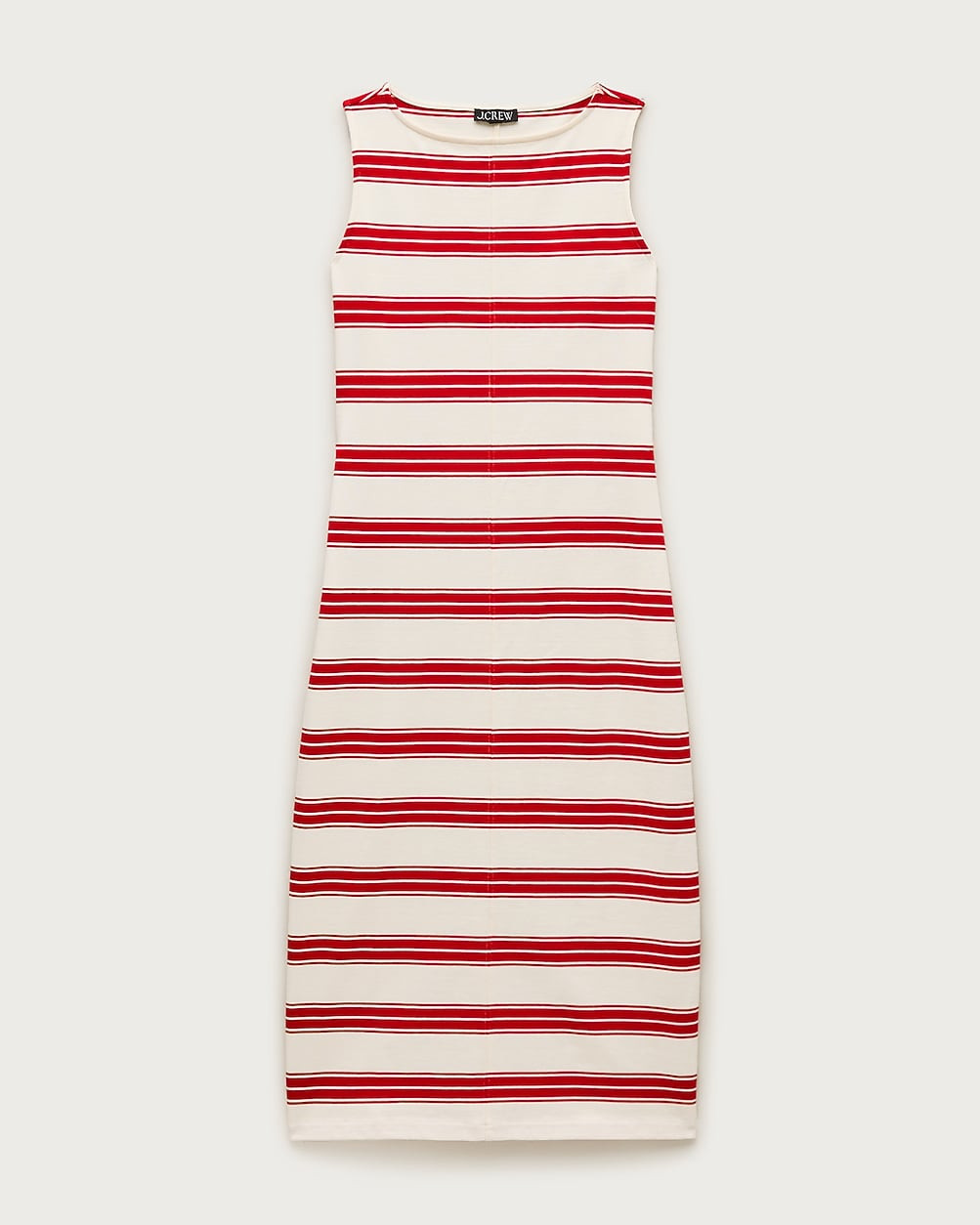 Midi dress in striped mariner cloth | J. Crew US