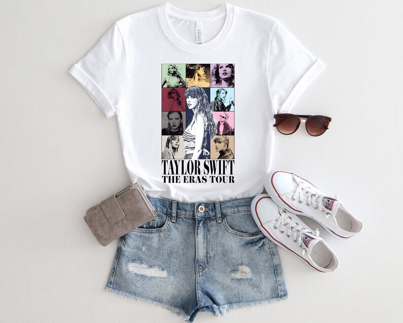 TS Eras Tour Shirt, Taylor Swift Eras Tour Tee, Taylor Swift Merch Shirt, Lover, Folklore, Evermo... | Etsy (US)