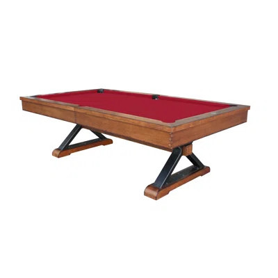 Playcraft Santa Fe 7' Slate Pool Table With Dining Top & Benches/Professional Installation Included | Wayfair North America