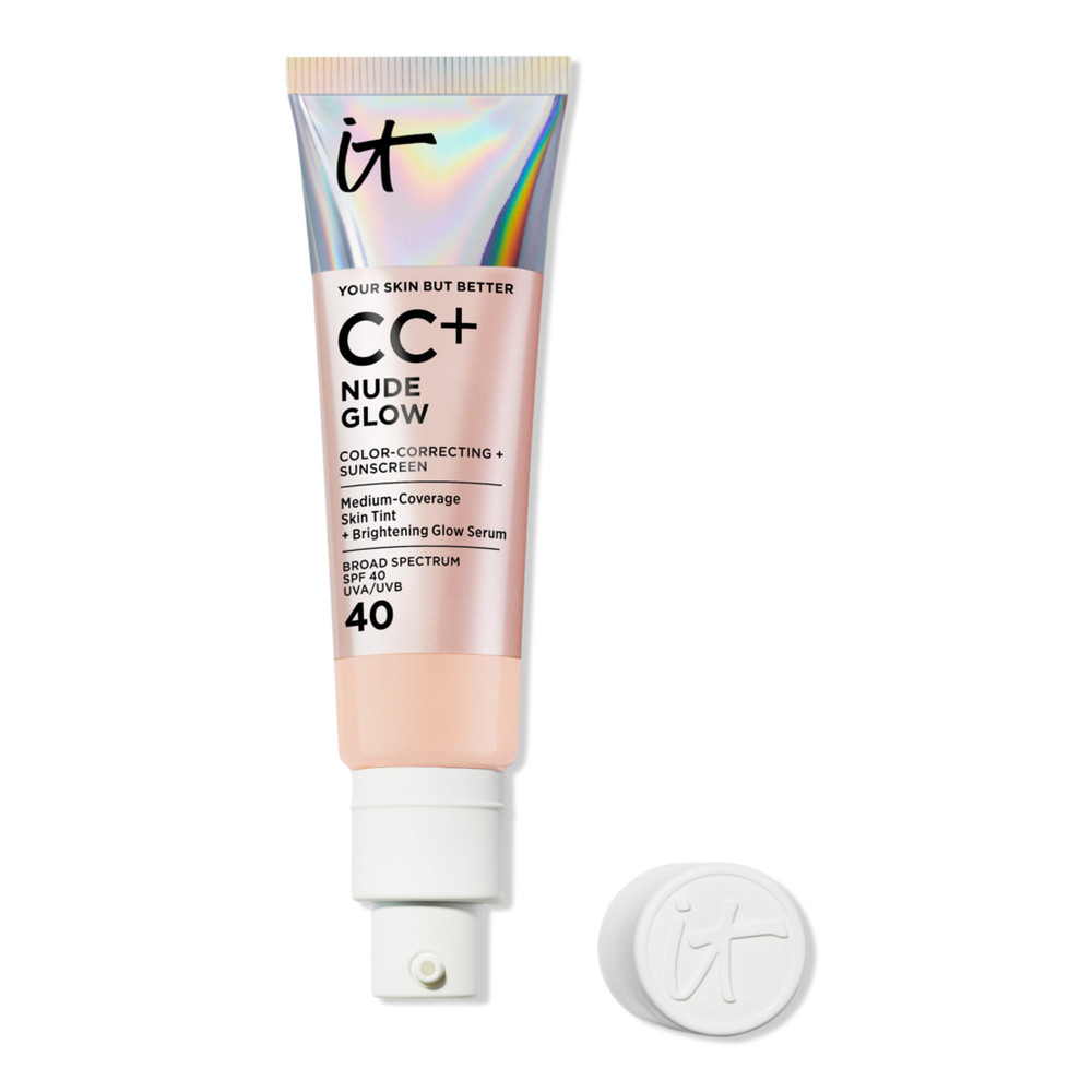 IT Cosmetics CC+ Nude Glow Lightweight Foundation + Glow Serum with SPF 40 - Light Cool | Ulta