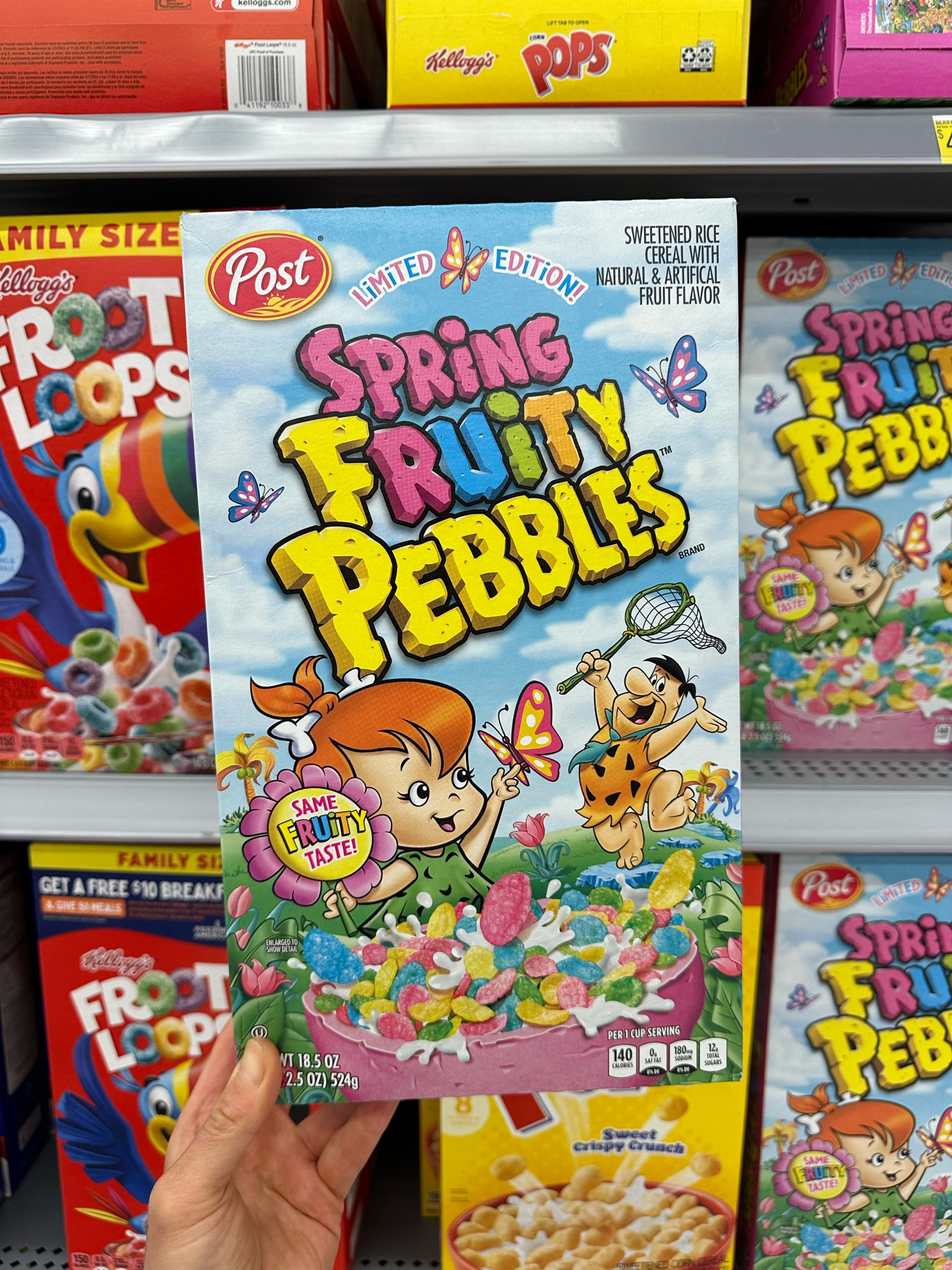 🌼 LIMITED EDITION 🌼 fruity pebbles cereal 🤩
