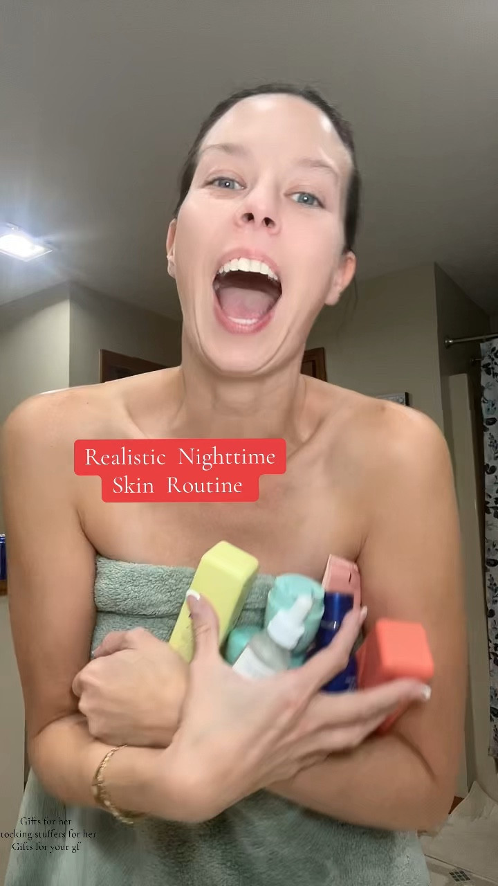 Nighttime skin routine 

#stockingstuffers #giftsforher 

#LTKGiftGuide #LTKCyberWeek #LTKHoliday