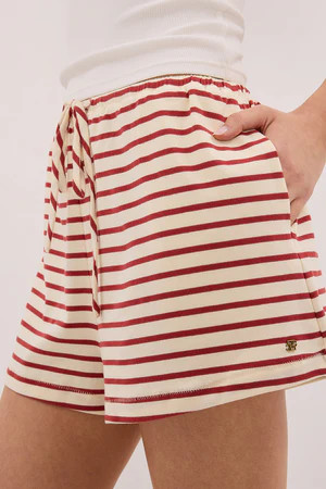 NOLA SAHARA STRIPE DRAWSTRING SHORT | DISSH