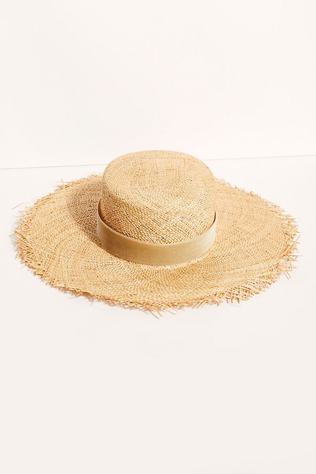 Aruba Fray Straw Boater | Free People (Global - UK&FR Excluded)