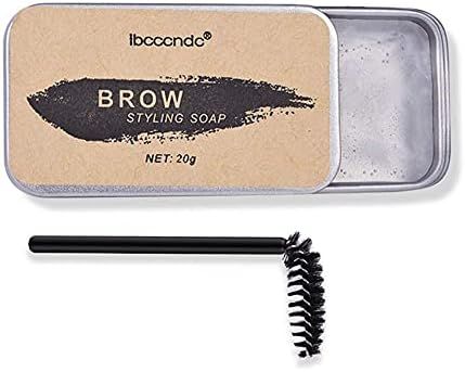 Eyebrow Soap, 3D Brows Styling Soap, Transparent Long Lasting Natural Eyebrow Wax Eyebrow Gel | Amazon (US)