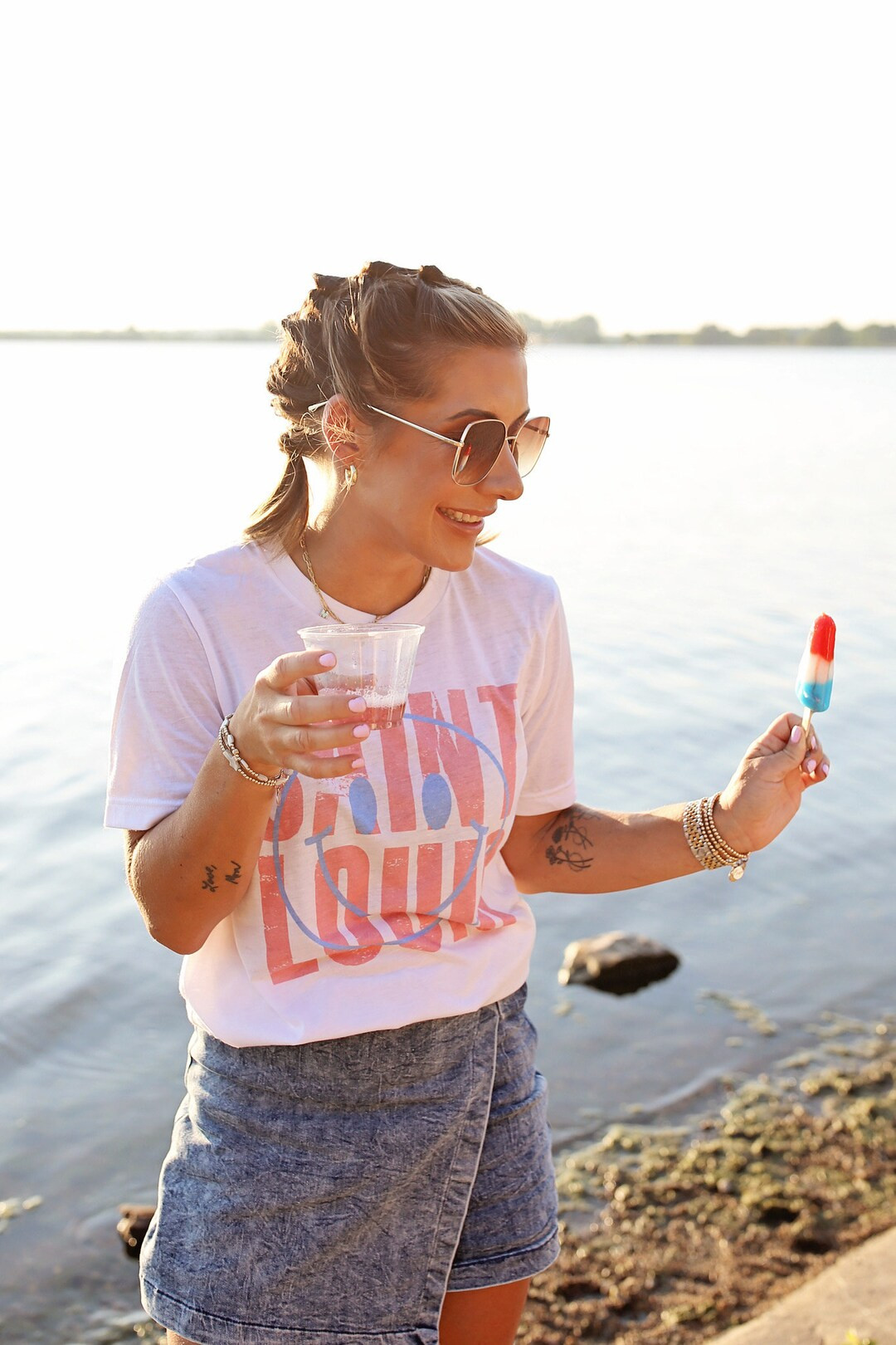 Smiley Saint Louis Tee - Etsy | Etsy (US)