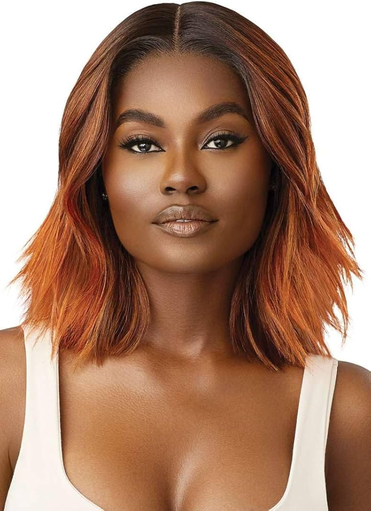Outre Lace Front Wig - Melted Hairline - Darcy (DRFF2/CINNAMON MOCHA) | Amazon (US)