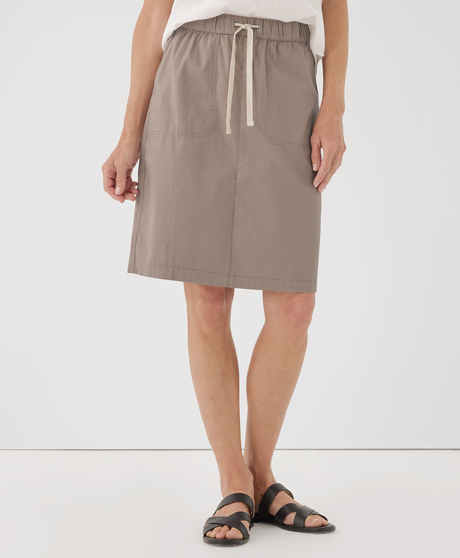 Women’s Daily Twill Skirt made with Organic Cotton | Pact | Pact Apparel