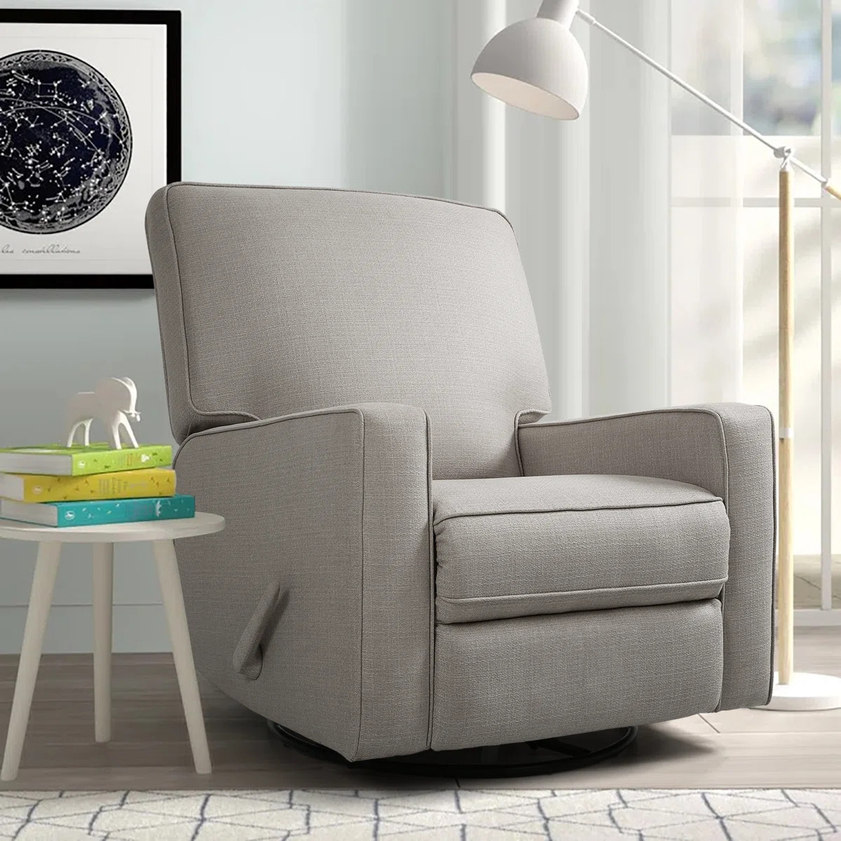 Saidee Upholstered Manual Swivel Rocker Recliner Chair | Wayfair North America