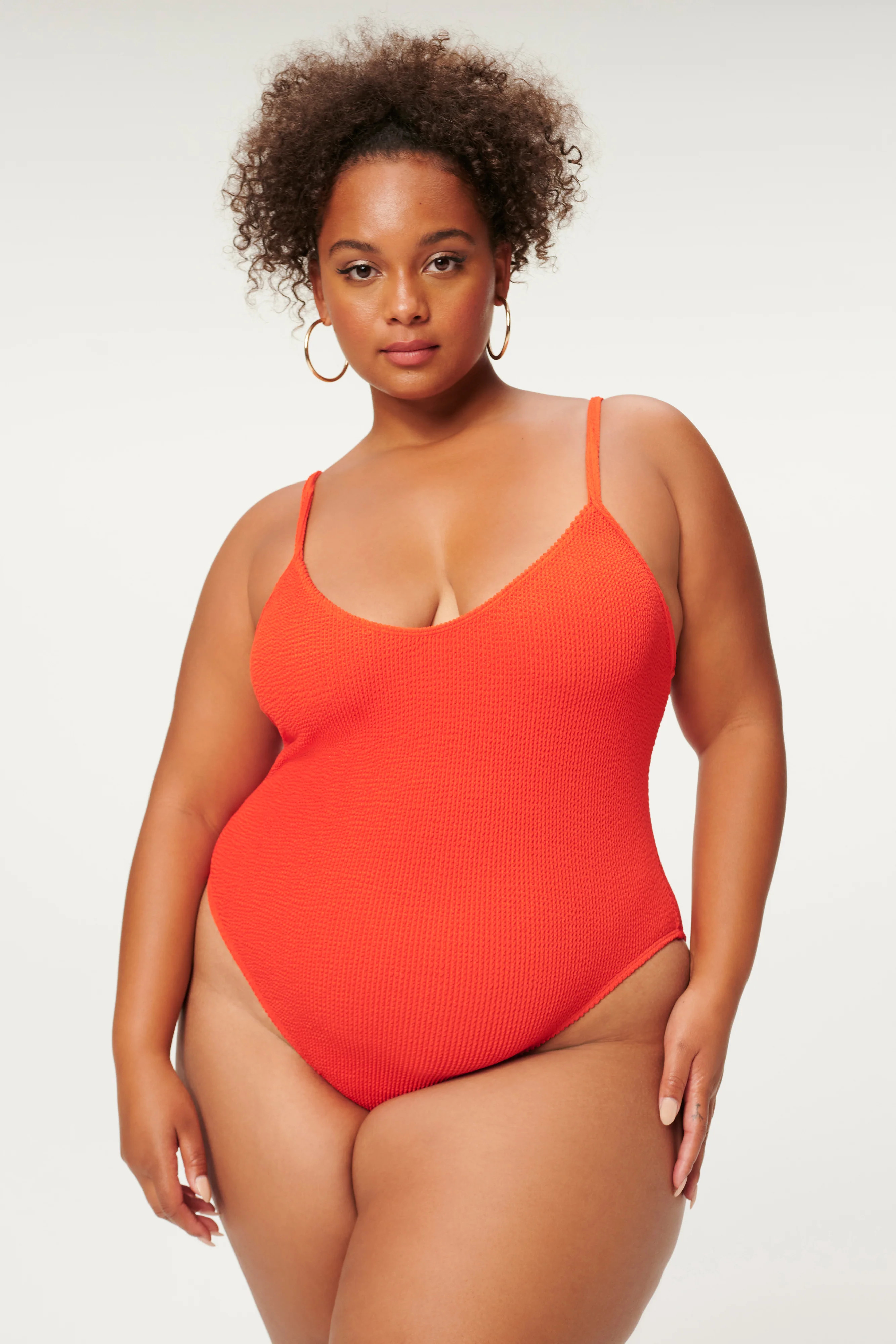ALWAYS FITS ONE-PIECE | BRIGHT POPPY002 | Good American