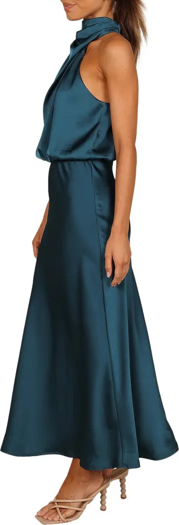 Petal & Pup Annabelle Satin Midi Dress | Nordstrom | Nordstrom