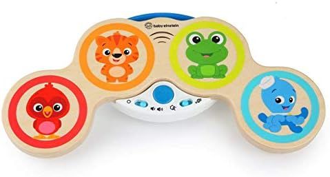 Baby Einstein Magic Touch Wooden Drum Musical Toy, Ages 6 months Plus | Amazon (US)