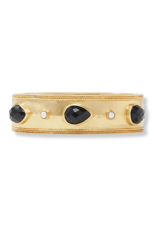 Cassis Hinge Bracelet - Obsidian Black | Julie Vos | The Willow Tree