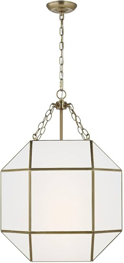 Sea Gull Lighting 5279453-848 Sea Gull Lighting-Morrison-3 Light Medium Pendant, Finish Color: Sa... | Amazon (US)