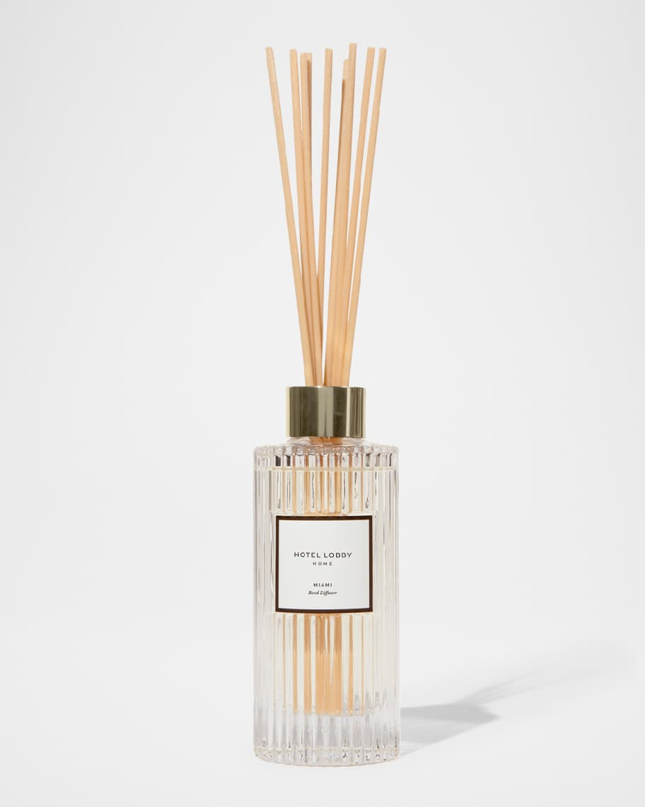 Hotel Lobby Candle Miami Reed Diffuser, 5 oz. | Neiman Marcus