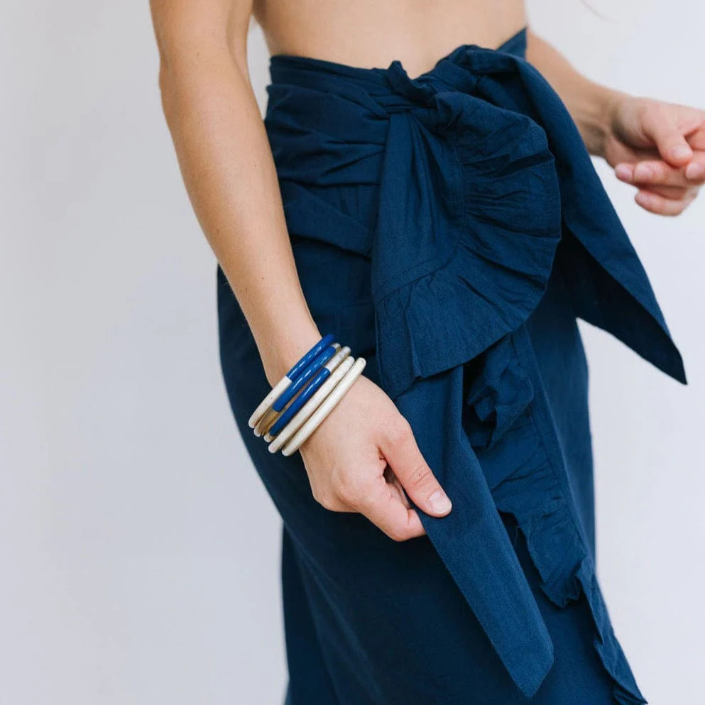 Navy Sandy Sarong | Sunshine Tienda