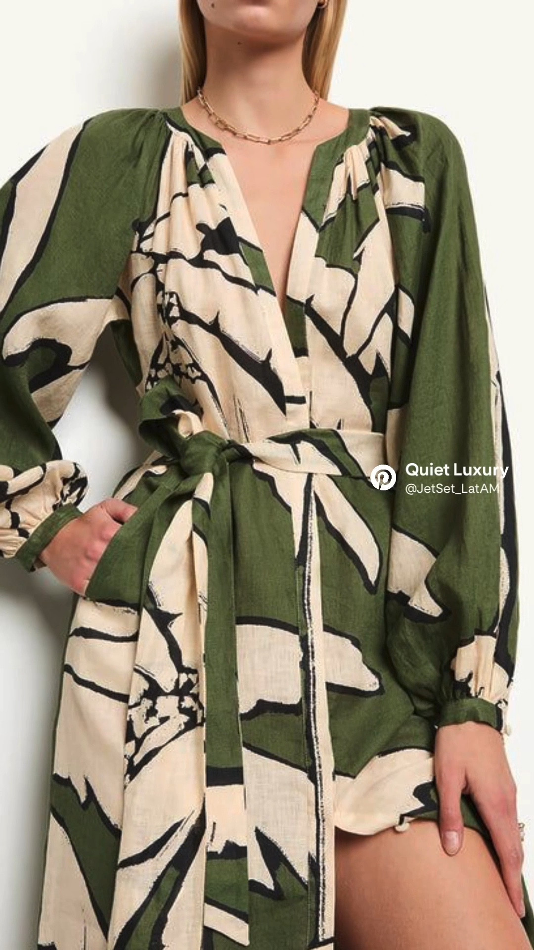 JOHANNA ORTIZ | Weaving Weves Dress

Wrapped in the quiet drama of Johanna Ortiz. 🌿✨
The Weaving Waves Dress moves like warm air on tropical skin—light, sculptural, and unmistakably feminine. A piece for women who dress with intention, wander with elegance, and glow without trying.

Linked on my LTK for the ones who love artful silhouettes and Latin American luxury. 💚

#JohannaOrtiz #JetSetLatAM #LTKHoliday #LatinLuxuryFashion


#LTKGiftGuide #LTKTravel #LTKCyberWeek