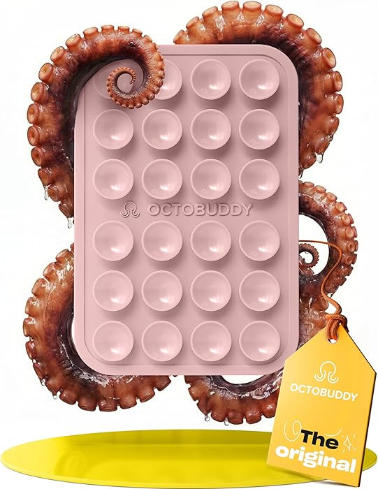 OCTOBUDDY Classic - Silicone Suction Phone Case Adhesive Mount - Hands-Free, Strong Grip Holder f... | Amazon (US)
