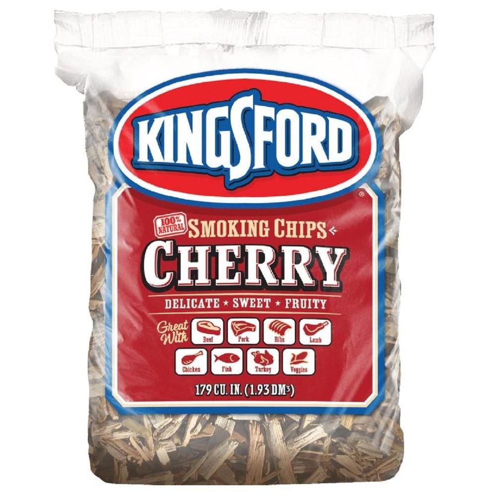 179cu. in. BBQ Cherry Wood Chips | The Home Depot