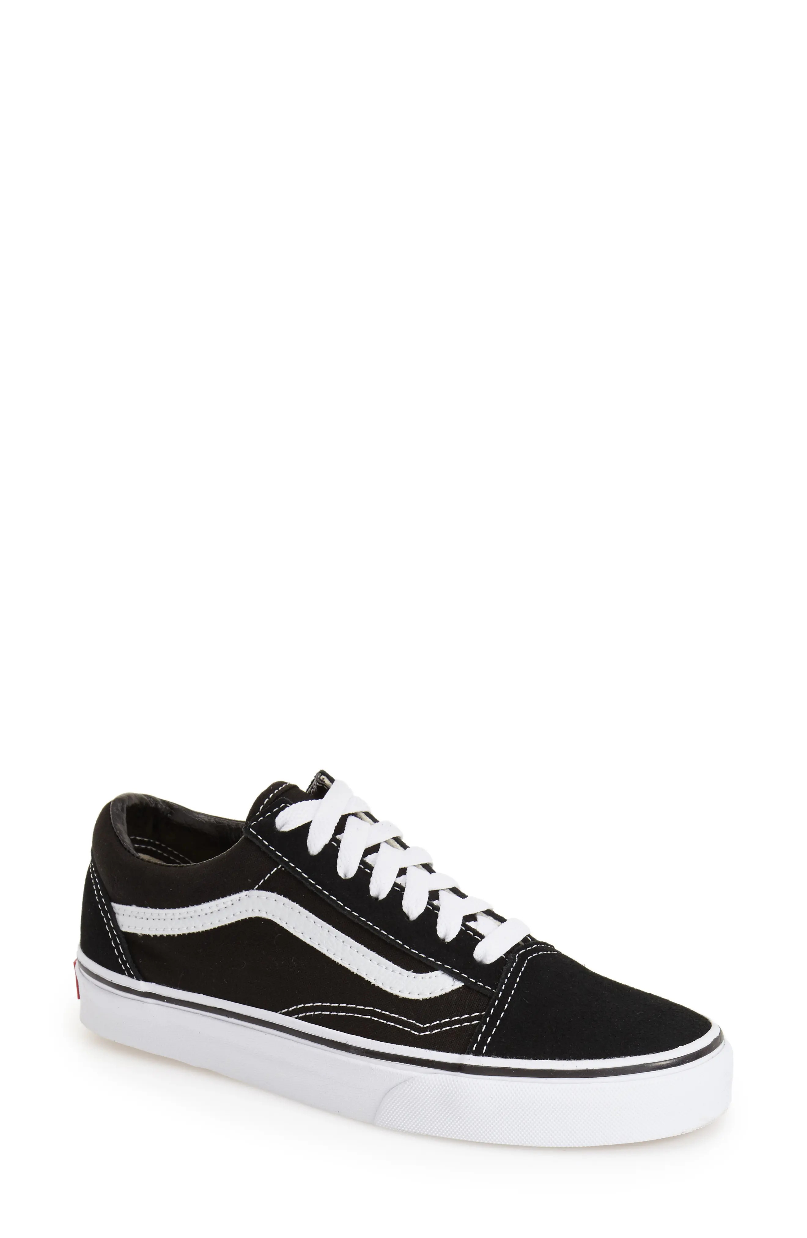 Women's Vans Old Skool Sneaker, Size 7 M - Black | Nordstrom