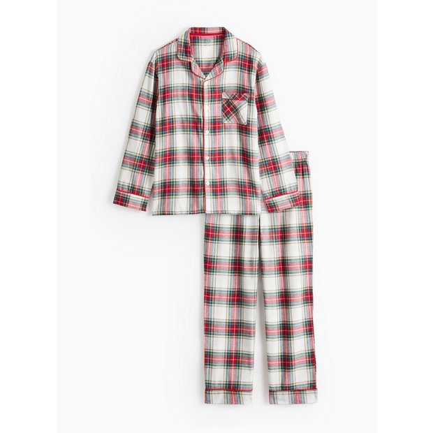 Buy Matching Family Men's Christmas Traditional Check Pyjamas XS | Pyjamas | Tu | Tu Clothing