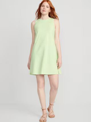 Sleeveless Vintage A-Line Mini Shift Dress for Women | Old Navy (US)