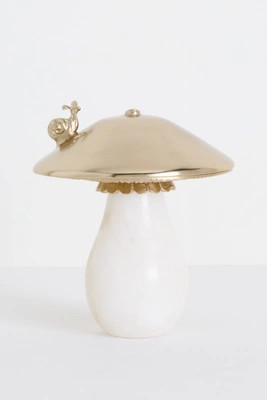 Portia Mushroom Rechargeable Cordless Table Lamp | Anthropologie (US)