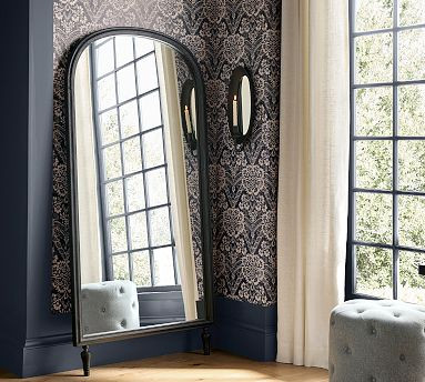 Chris Loves Julia Modern Traditional Mirror | Pottery Barn (US)