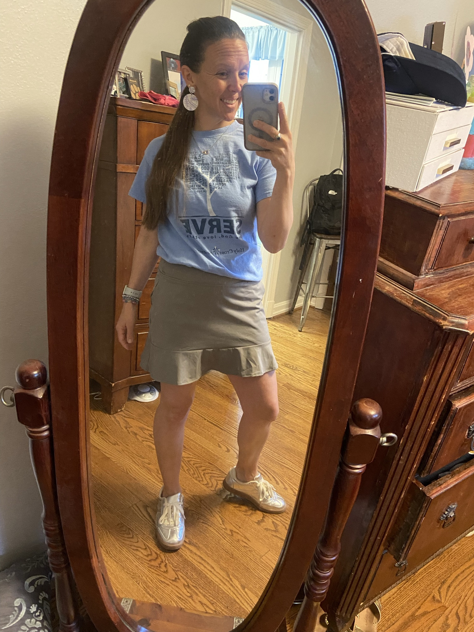 Skirt - this athletic skirt is a fave, I wear it for work, golf, and as a casual-cute athletic style; I have it in two colors.  


#LTKSeasonal #amazon #athleisure #golfskirt #pickleballskirt #athleticskirt #skort

#LTKU #LTKOver40 #LTKActive