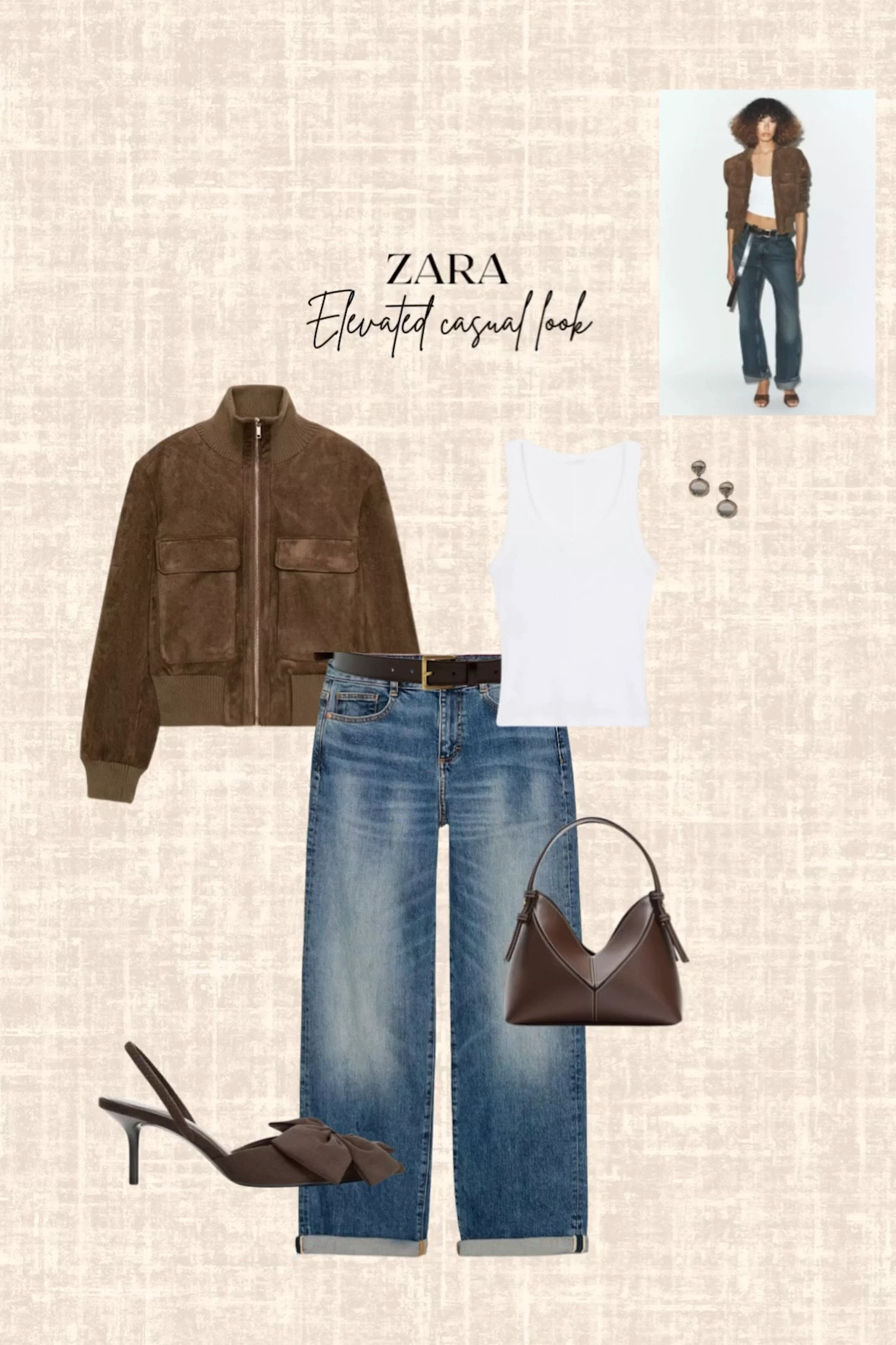 Zara elevated casual look! 

Viral coat, jeans, bag, heels, tank top, earrings 

#LTKSeasonal #LTKgrwm #LTKootd