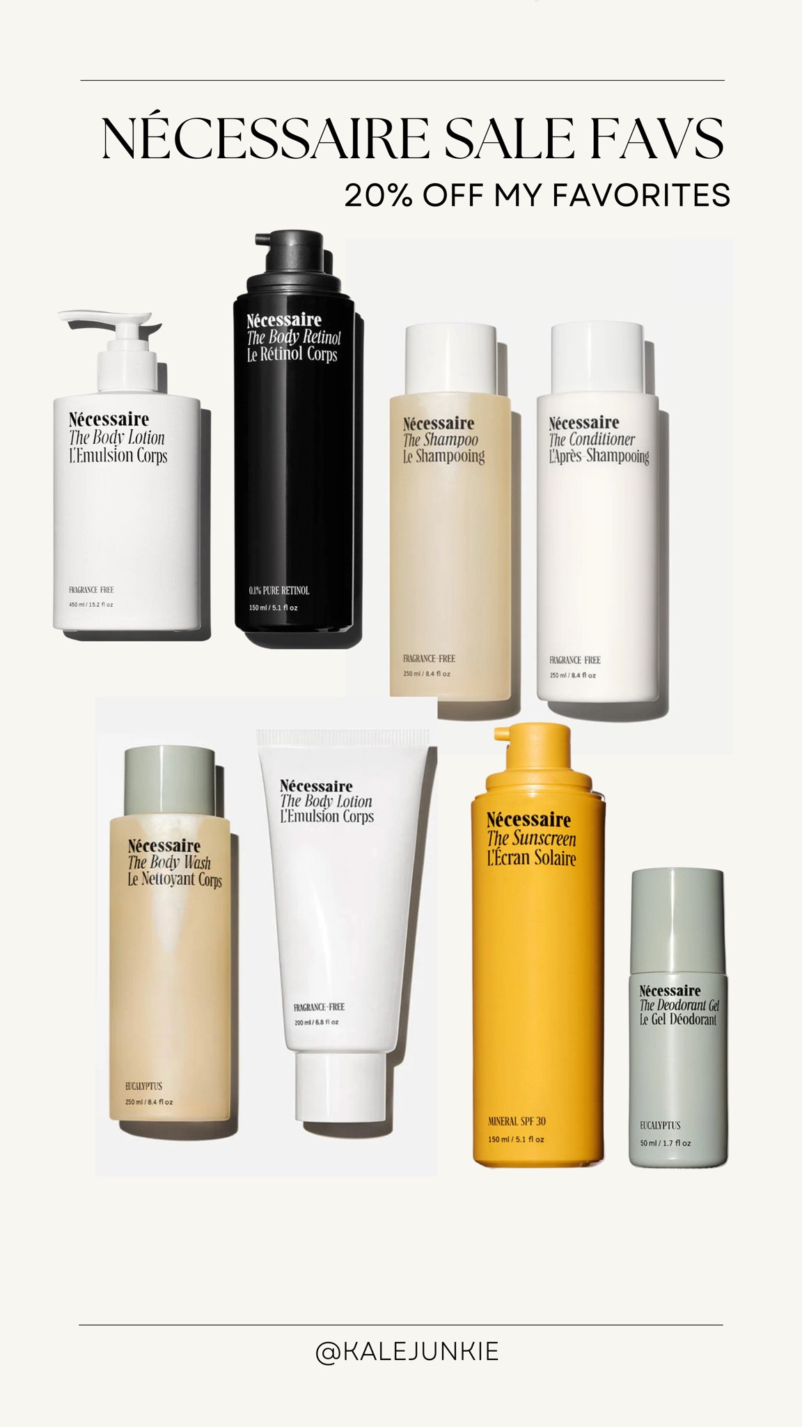 Nécessaire is currently 20% off sitewide all weekend long! Here are my favs on sale!! 

#LTKSaleAlert #LTKStyleTip #LTKBeauty