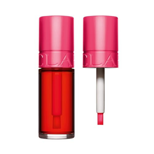 Clarins Water Lip Stain | Buildable Matte Finish | Kiss Proof, Transfer-Proof, Lightweight and Long Lasting | Contains Hyaluronic Acid | 0.2 Fluid Ounces, 01 Rose Water | Amazon (US)