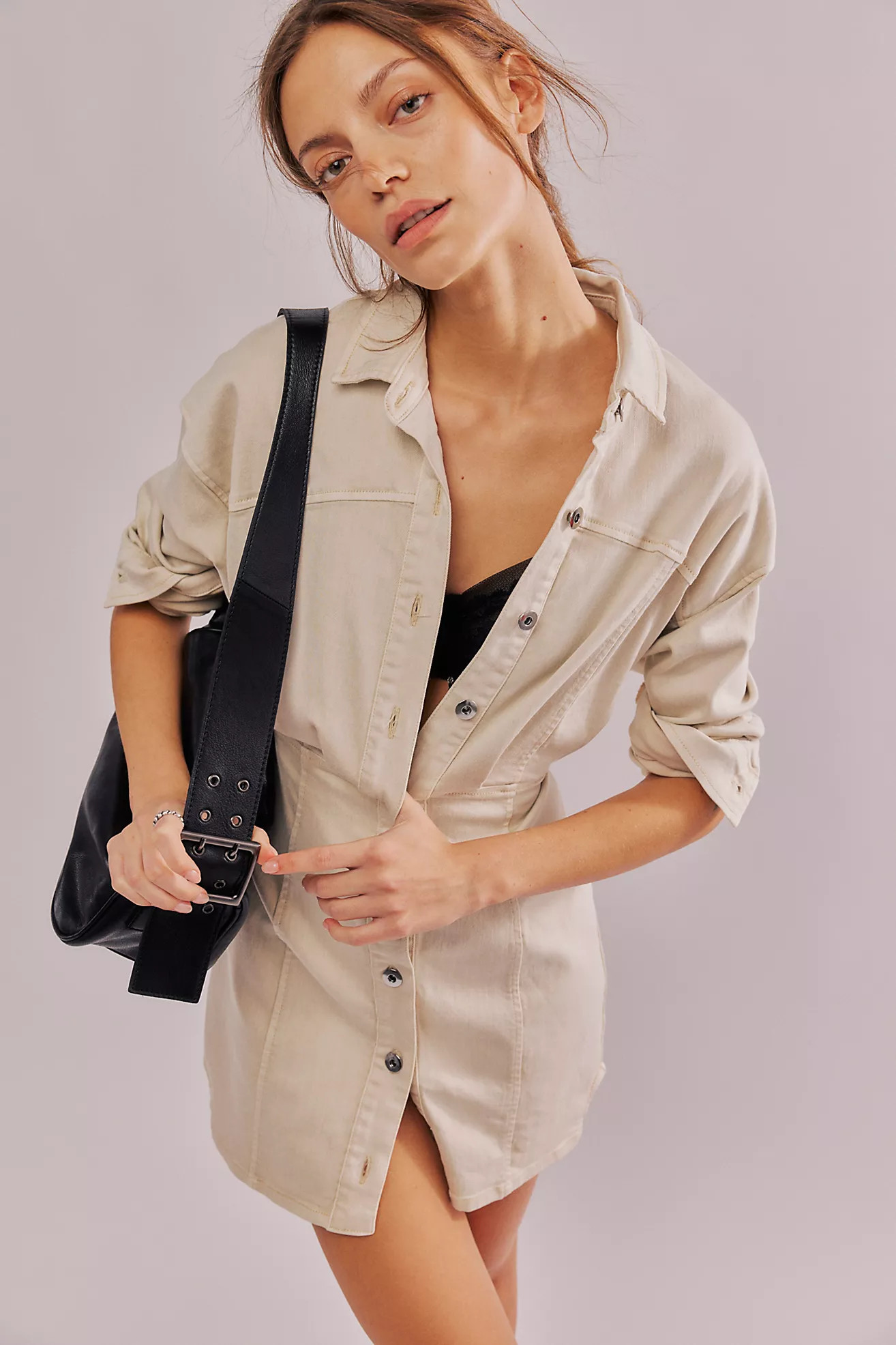 Amber Denim Dress | Free People (Global - UK&FR Excluded)