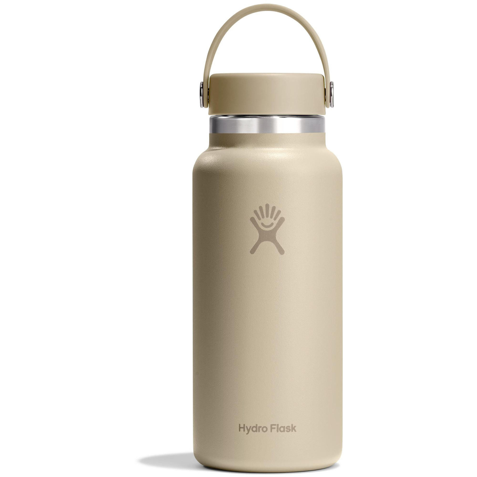 Hydro Flask Wide-Mouth Vacuum Water Bottle with Flex Cap - 32 fl. oz. Khaki | REI