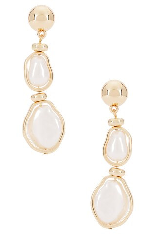 8 Other Reasons Baroque Dangle Earring in Gold from Revolve.com | Revolve Clothing (Global)