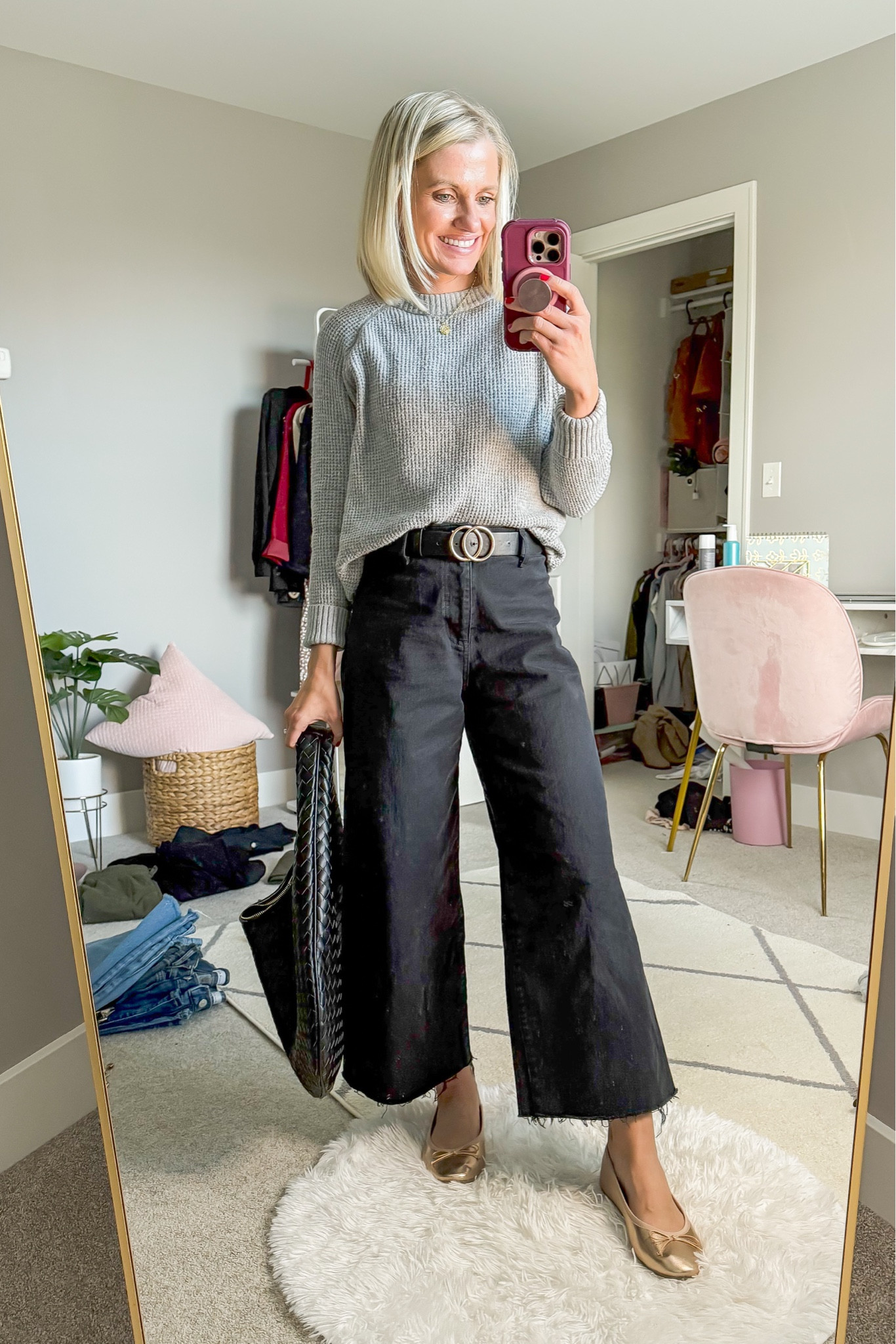 What I wore this week! Sweater- xsmall || jeans- 0 I cut the hem to get the cropped lookk

#LTKStyleTip #LTKFindsUnder50 #LTKSeasonal