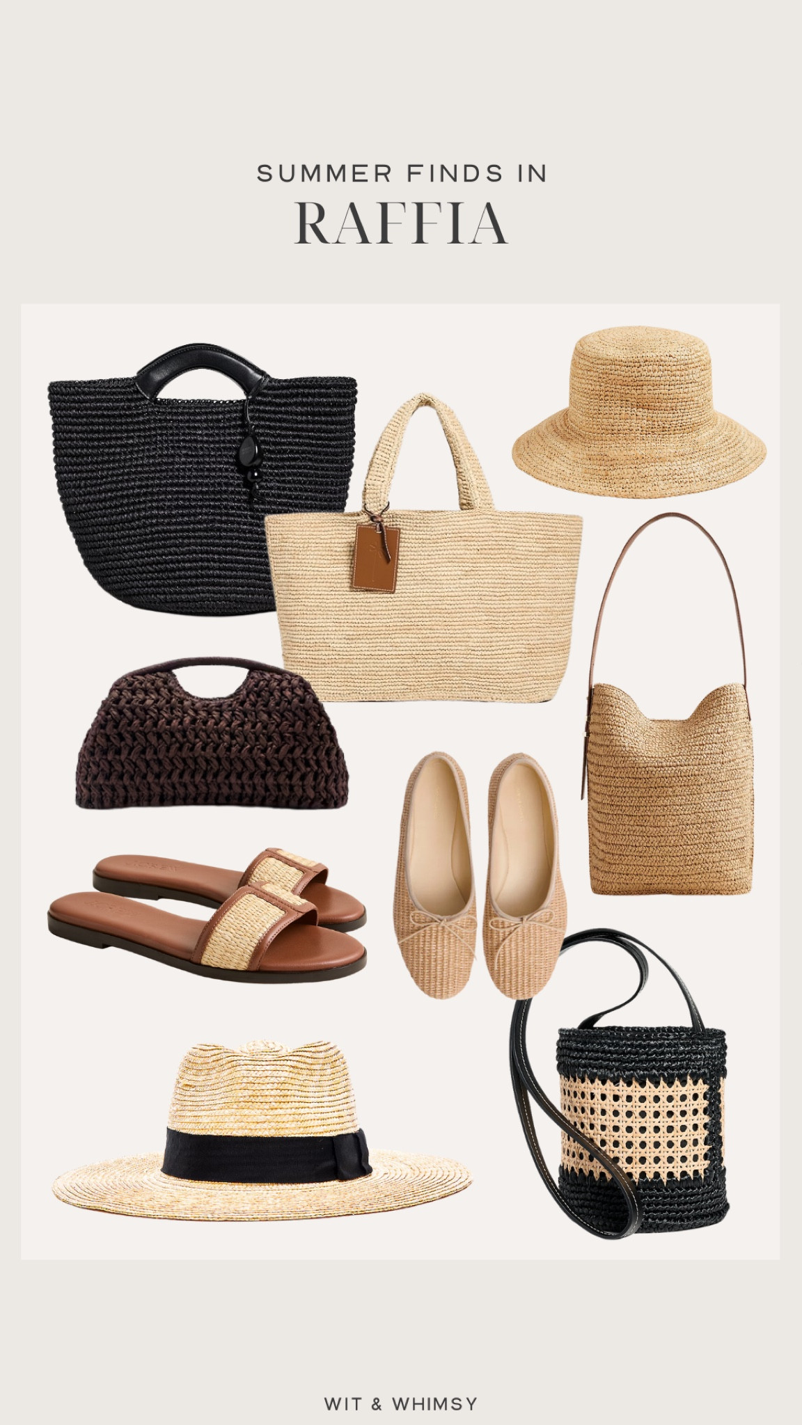 Summer raffia accessories 

#LTKFindsUnder100 #LTKItBag #LTKSummerEdit