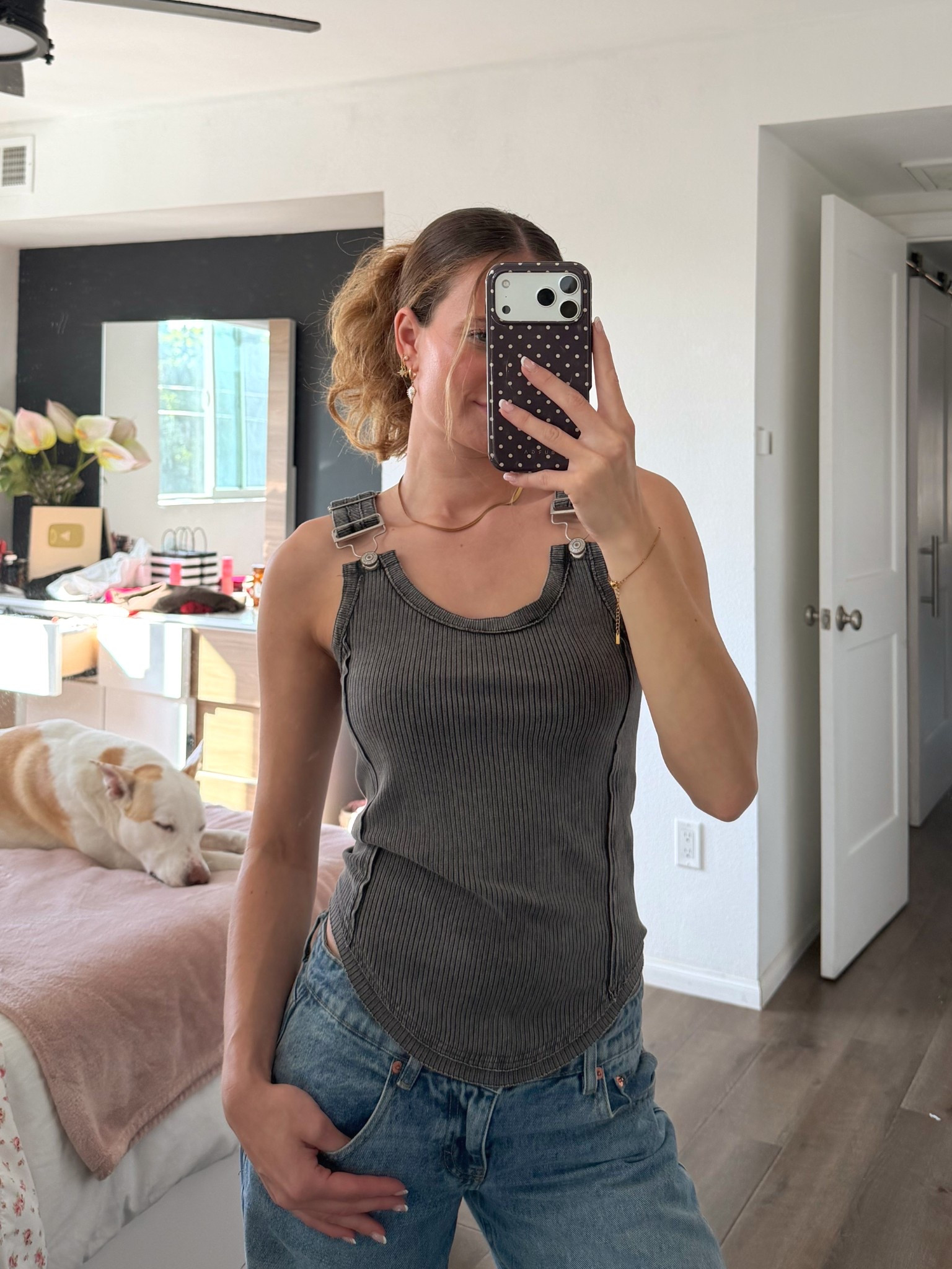 Jean are by motel rocks 