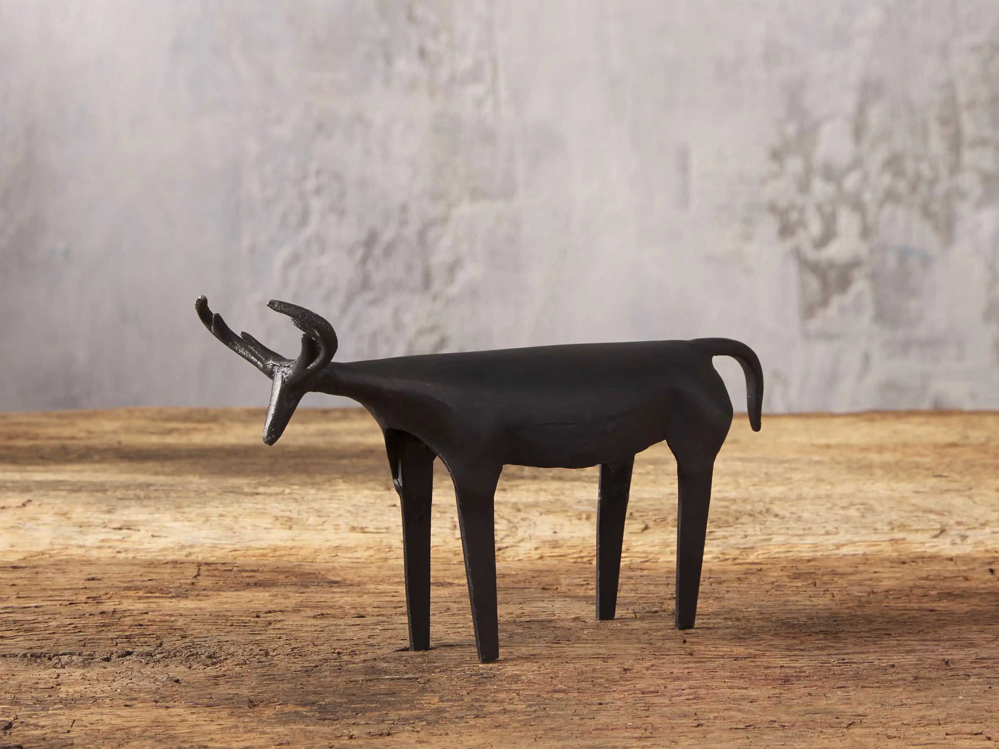 Small Rustic Iron Deer | Arhaus