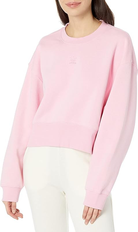 adidas Originals Women's Adicolor Essentials Crew Sweatshirt | Amazon (US)