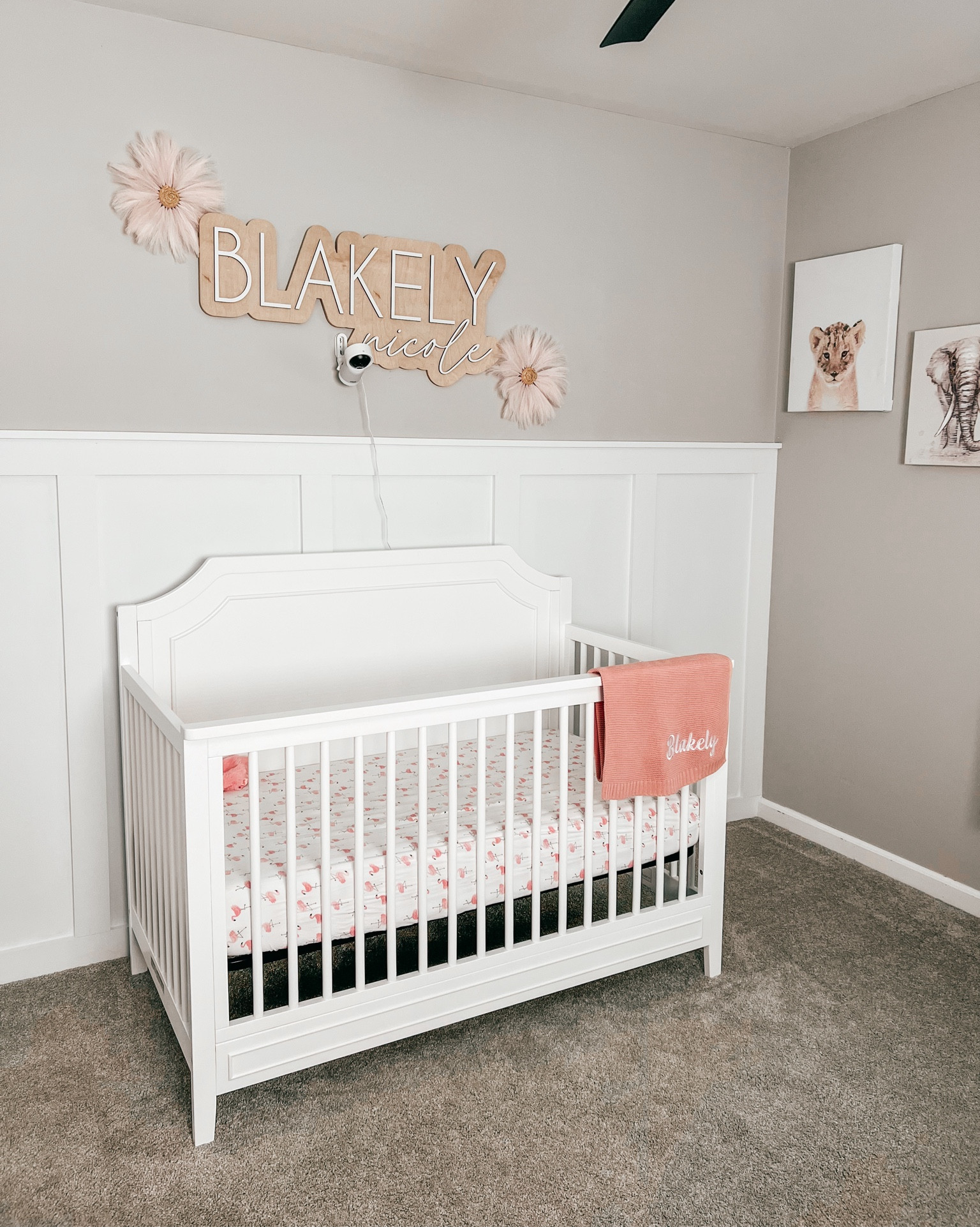 Learned how to install a board and batten wall this weekend! Absolutely loving the way it turned out! Few more things to add until baby girls nursery is finally done! 

Baby girl, baby girl nursery decor, baby crib, baby's room, baby blanket, personalized baby sign, name sign, Etsy finds, target finds, Home Depot, hobby lobby, baby girls room, nursery design 

#LTKFamily #LTKBaby #LTKStyleTip